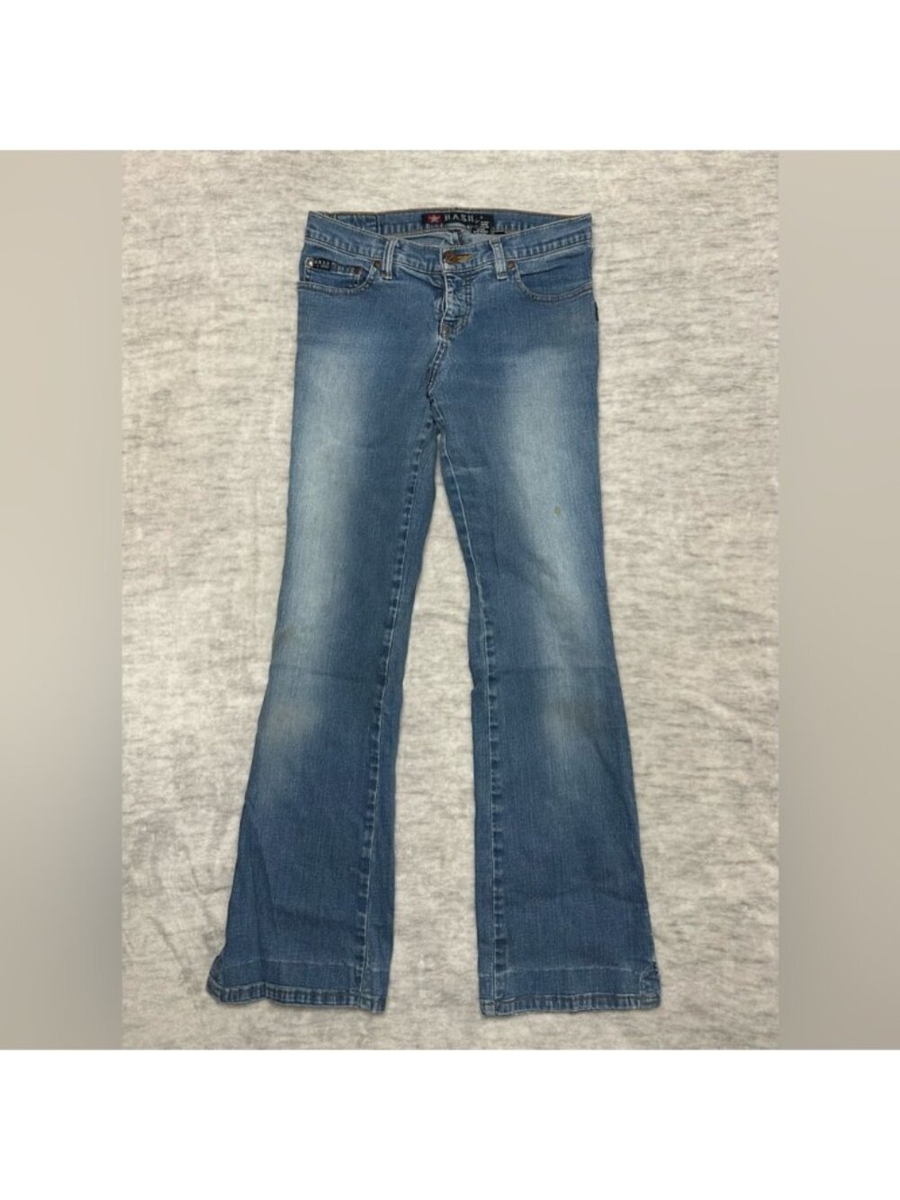 H.A.S.H Flare Low Rise Y2K Jeans